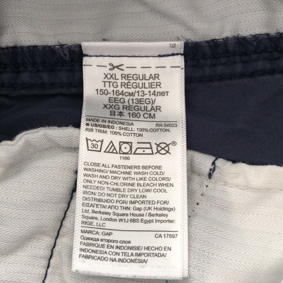 SOLD - Gap Boys Pull On Cargo Shorts - Picture 7 of 9